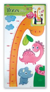 Obrázek z Dětský metr na stěnu DINo, 170cm 